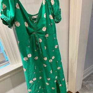 Hollister Sweetheart Midi Slit dress